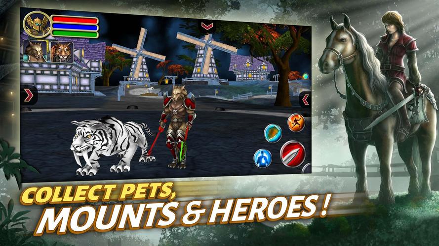 Sherwood Dungeon 3D MMO RPG 스크린샷 3