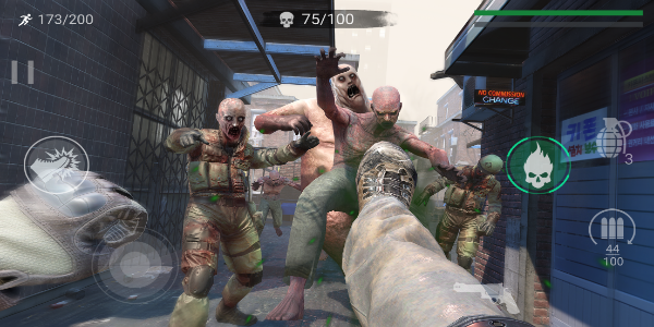 Zombeast: FPS Zombie Shooter Captura de tela 2