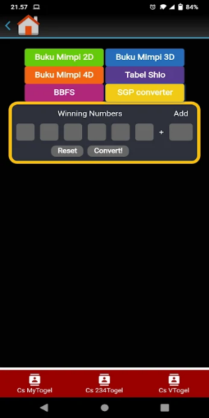 Schermata Pro Togel 1