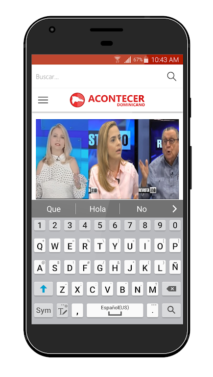 Acontecer Dominicano ဖန်သားပြင်ဓာတ်ပုံ 1