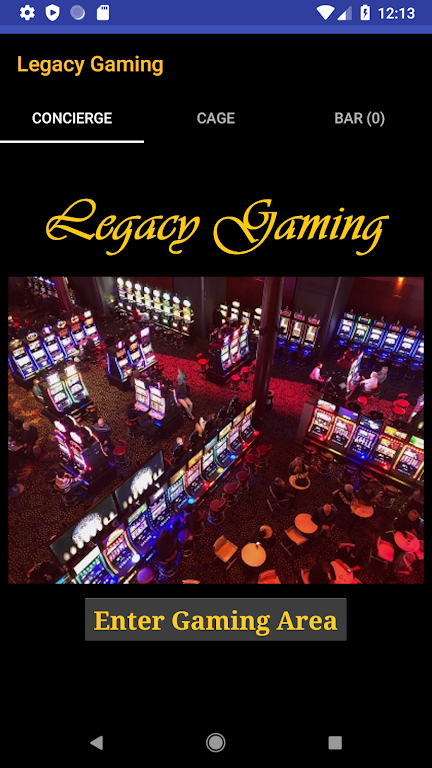 Legacy Casino Gaming Schermafbeelding 0