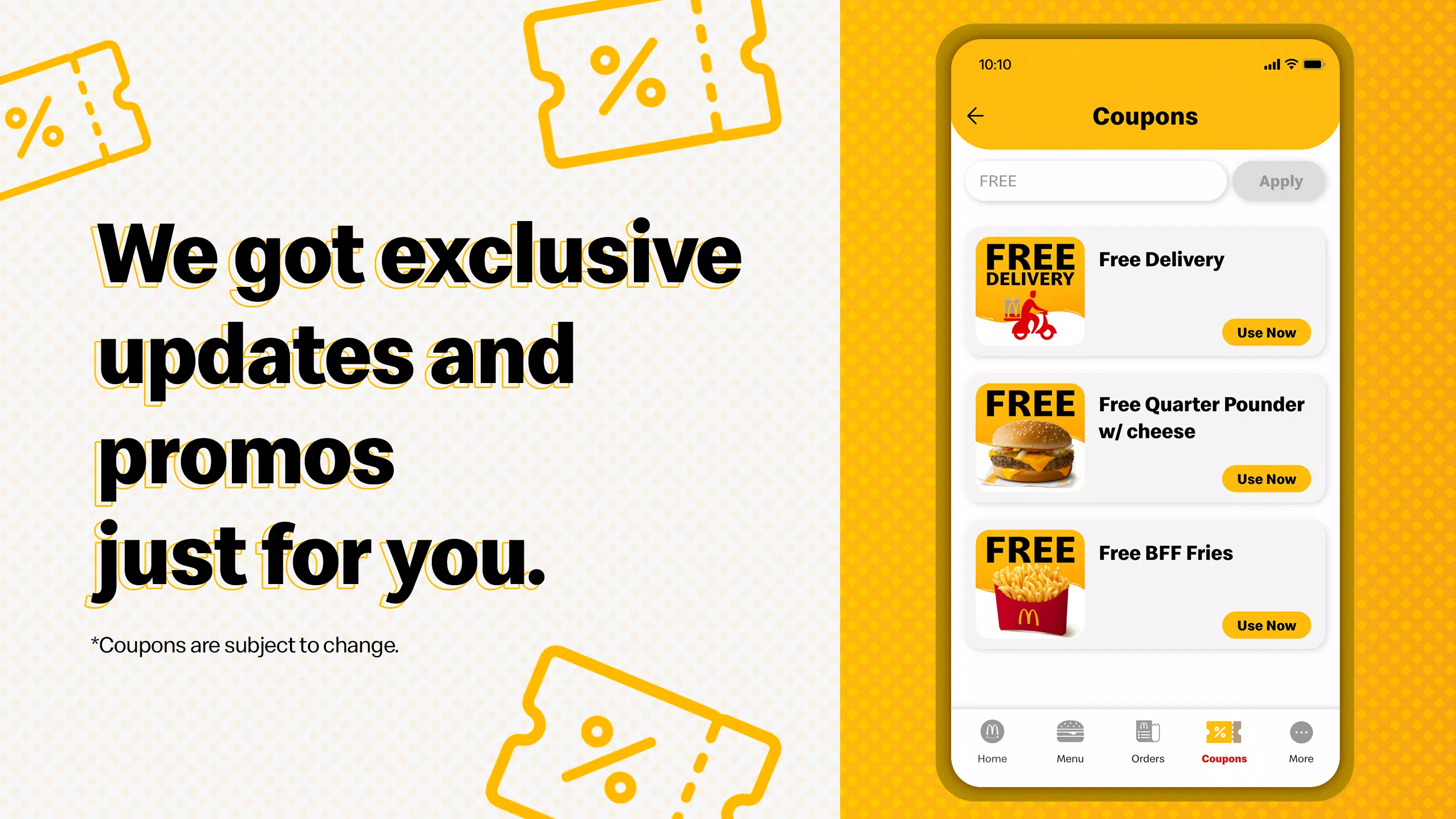 McDelivery PH Capture d'écran 1