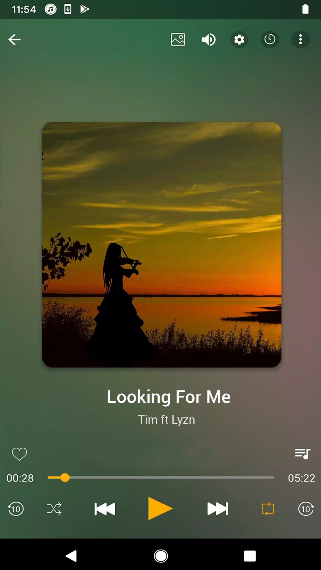 Music Player - MP3 Player ဖန်သားပြင်ဓာတ်ပုံ 0