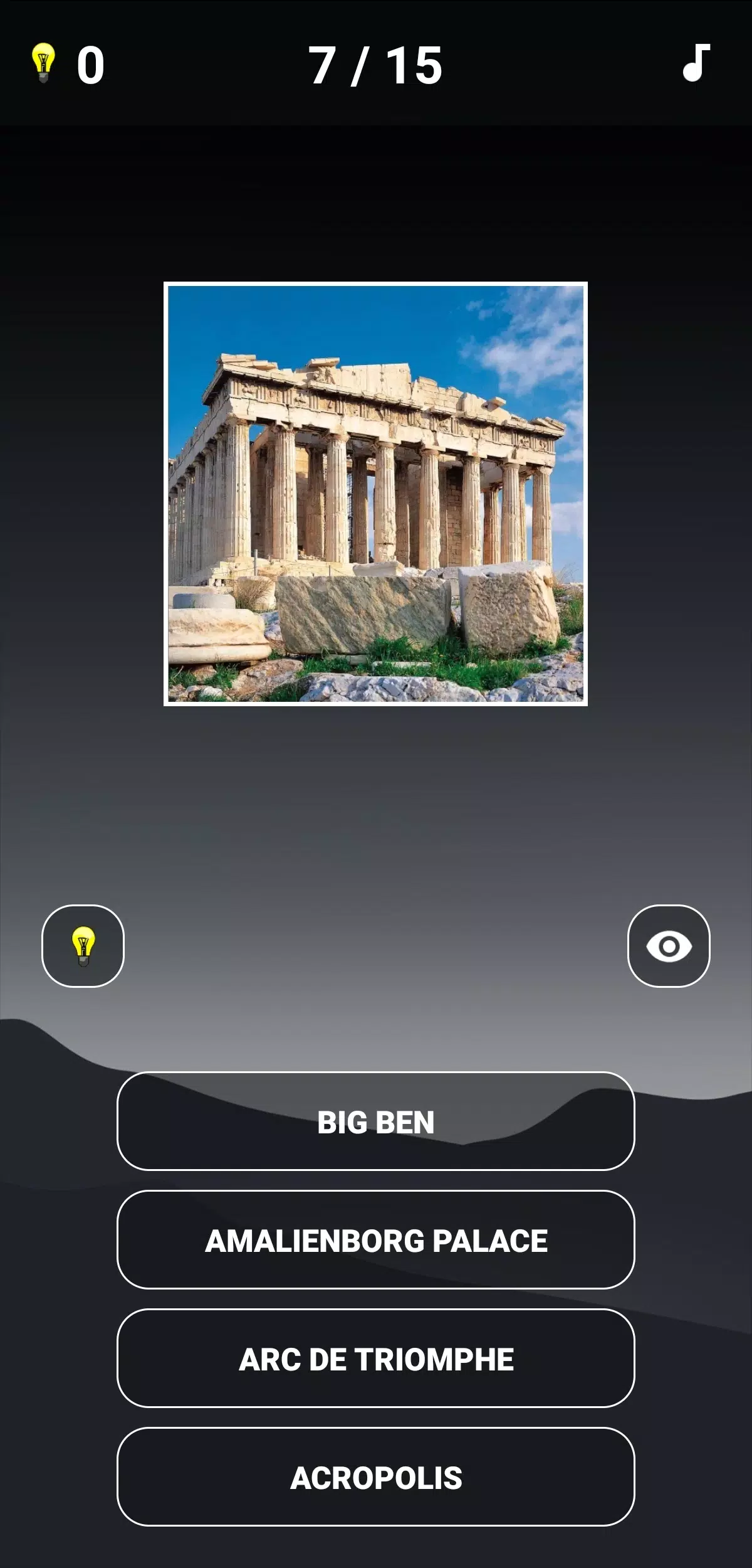 Landmarks Quiz स्क्रीनशॉट 0