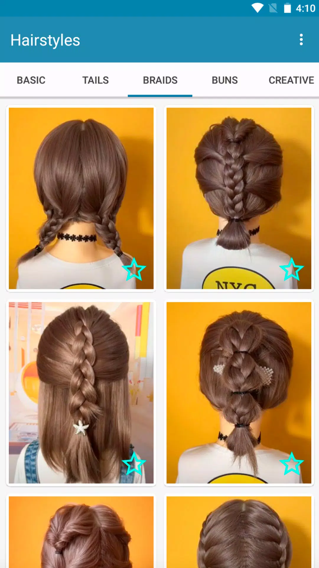 Hairstyles for short hair Screenshot 3