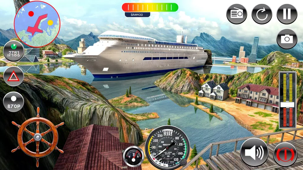 Transport Cruise Ship Games Captura de tela 0