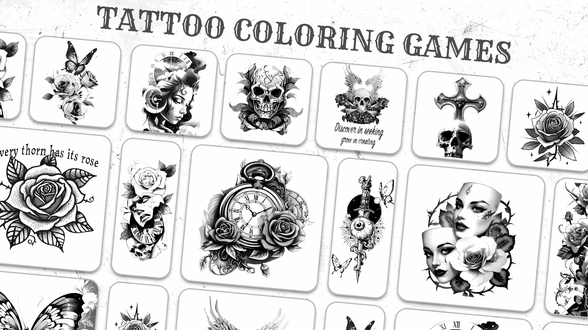 Tattoo Coloring games Zrzut ekranu 1