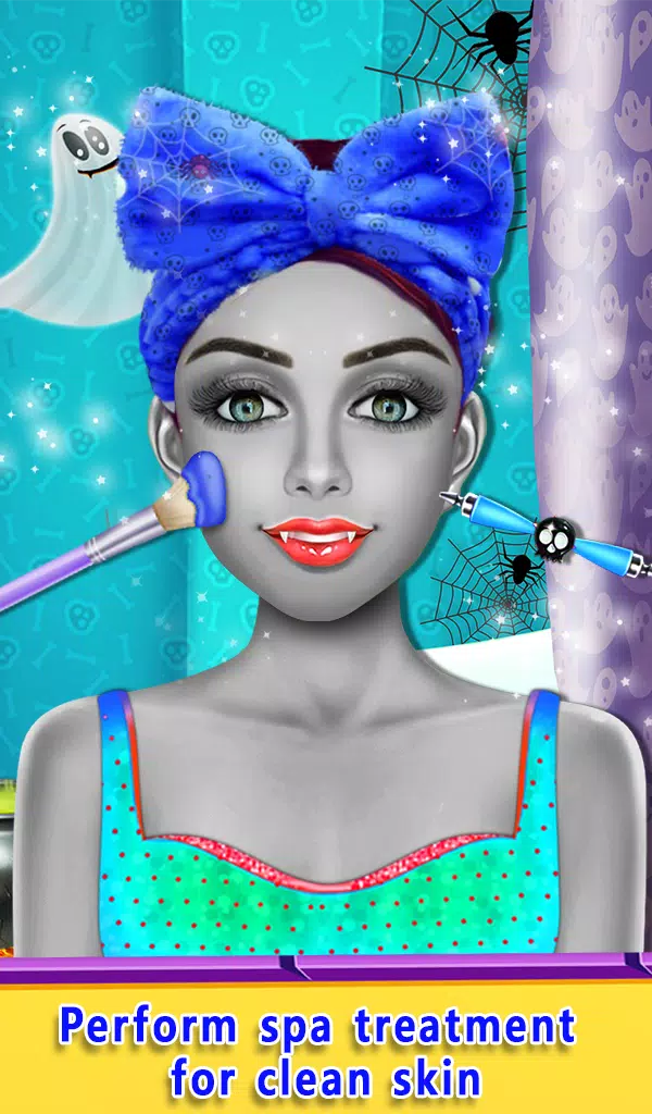 Halloween Makeover Salon Games स्क्रीनशॉट 0