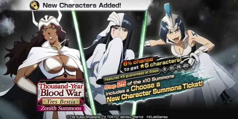 Bleach: Brave Souls, onuncu yıldönümü yarışmasına ev sahipliği yapıyor ve oyun içi ödüller sunuyor