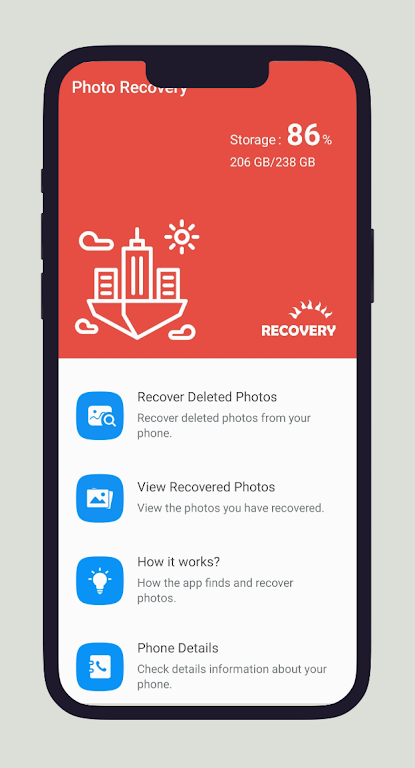 Deleted Photo Recovery - Image ဖန်သားပြင်ဓာတ်ပုံ 1