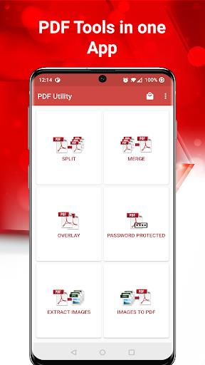 PDF Utility - PDF Tools স্ক্রিনশট 0