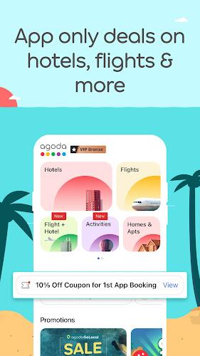 Agoda: Book Hotels and Flights ภาพหน้าจอ 1