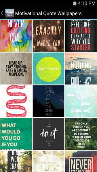 Motivational Quote Wallpapers 스크린샷 2