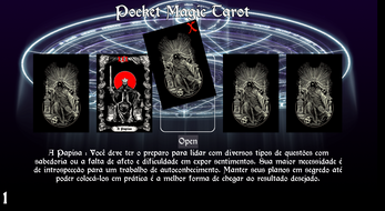 Pocket Magic Tarot Captura de tela 0