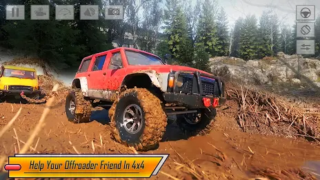 Offroad Driving Jeep Simulator स्क्रीनशॉट 1