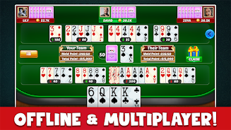 Canasta Plus Offline Card Game Screenshot 2