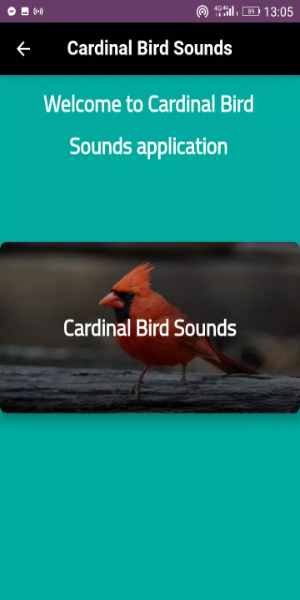 Cardinal sounds and calls Capture d'écran 0