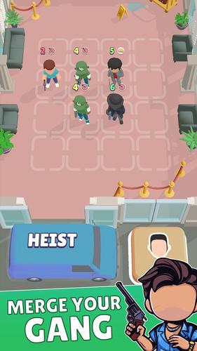 Merge Gangster Heist ภาพหน้าจอ 0