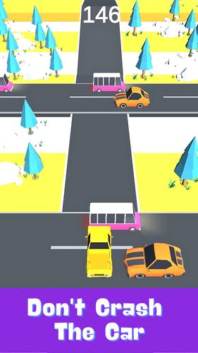 Traffic Road Cross Fun Game Tangkapan skrin 1