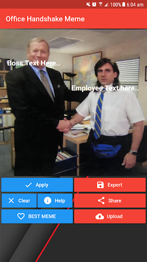 Office Handshake Meme Creator Capture d'écran 0