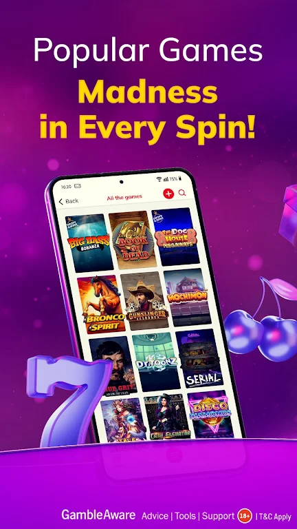 MadSlots Online Casino & Slots Ekran Görüntüsü 2
