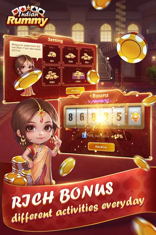 Indian Rummy-free card game online Ảnh chụp màn hình 3
