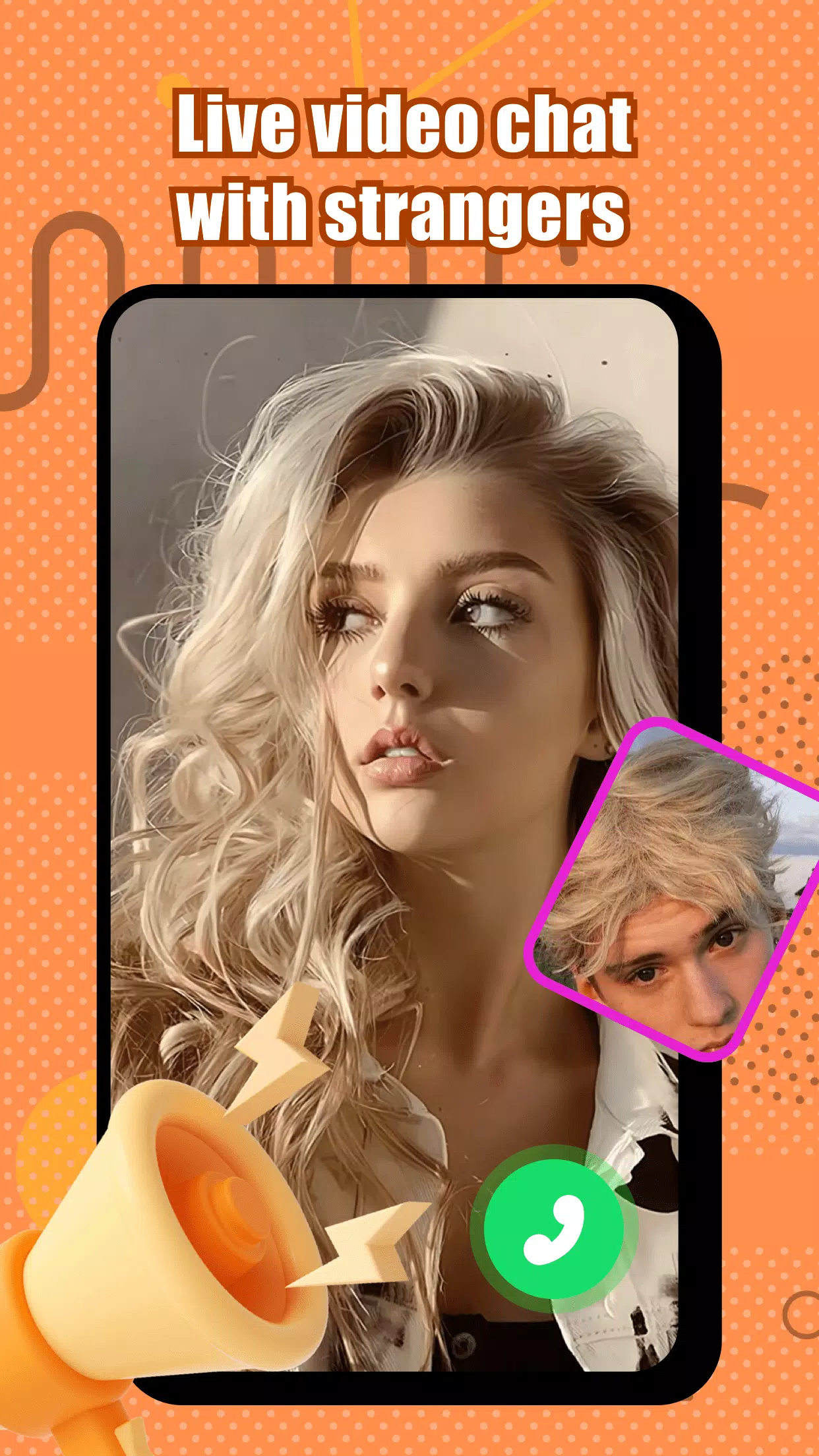 Wonk - live video chat Zrzut ekranu 3