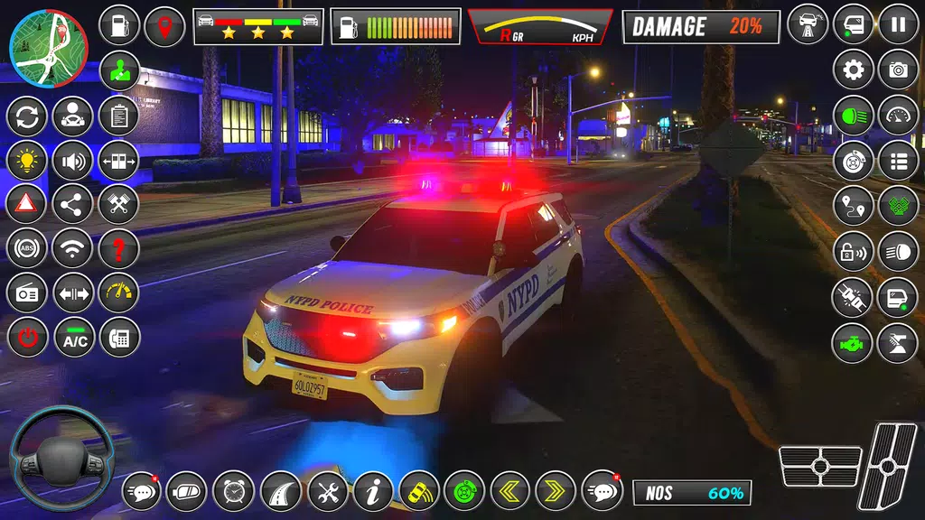 US Police Chase: Cop Car Games Schermafbeelding 3