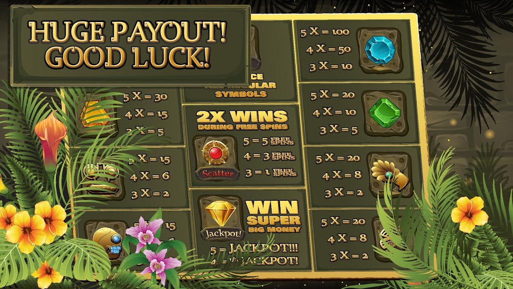 Mayan Ruins Slots Скриншот 3