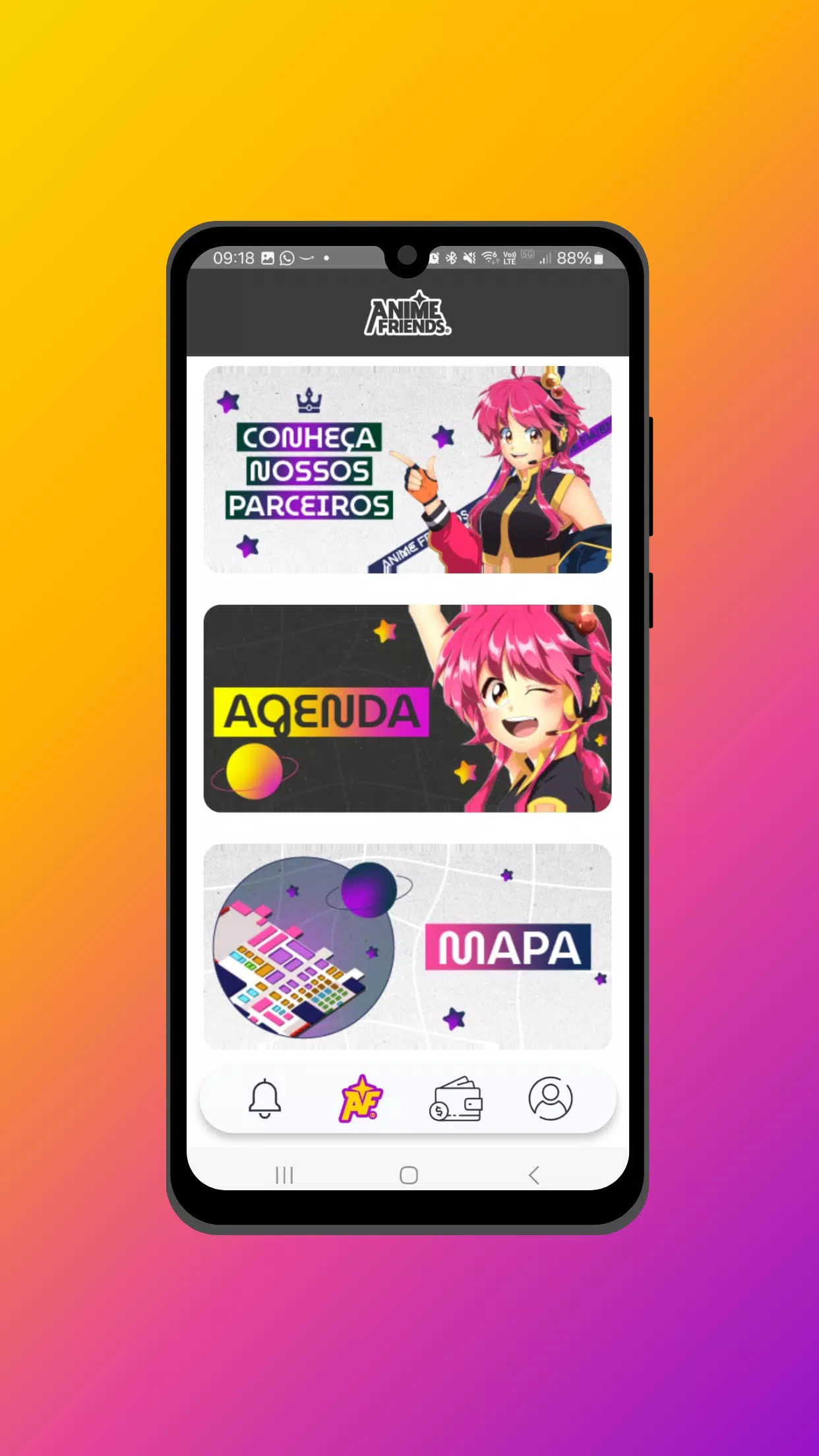 App Anime Friends 스크린샷 2