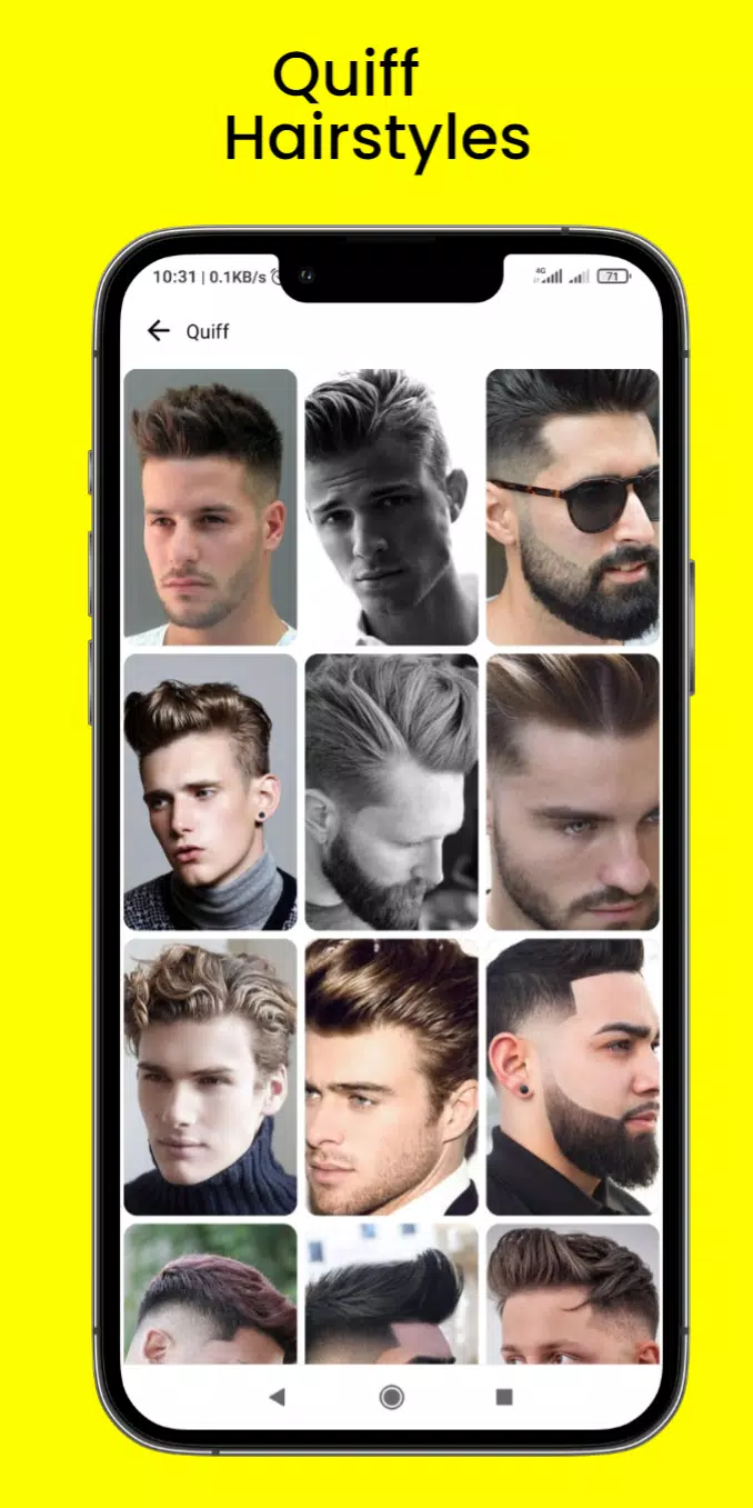 Mens Latest Hairstyles 2023 Schermafbeelding 1