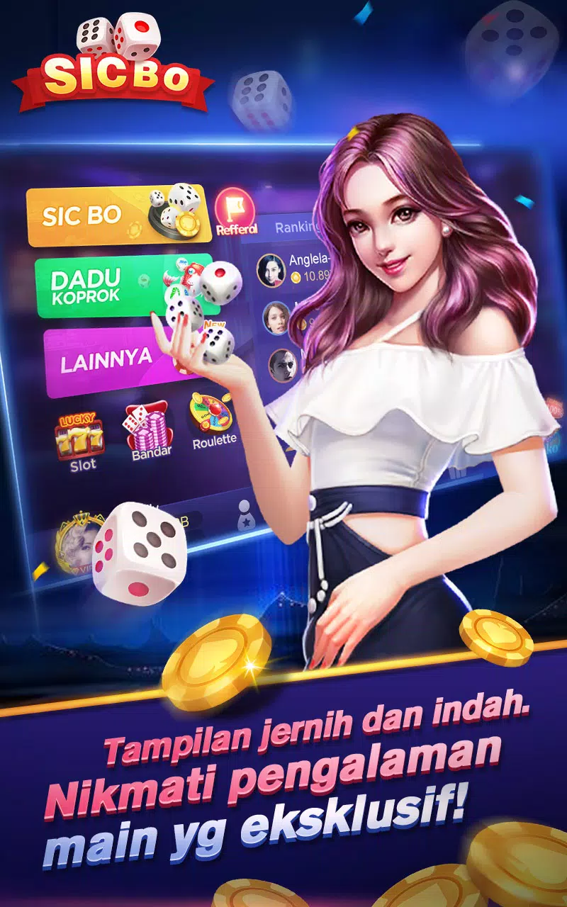 SicBo Casino Dice Game স্ক্রিনশট 2