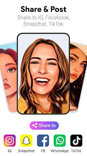 ToonTap: AI Headshot Generator スクリーンショット 1