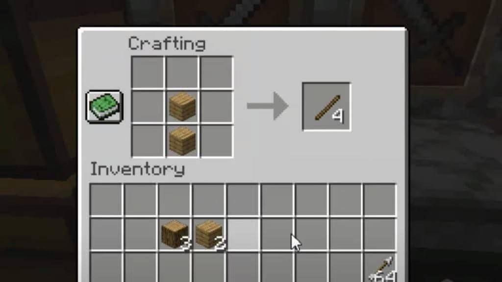 Minecraft Sticks Craft