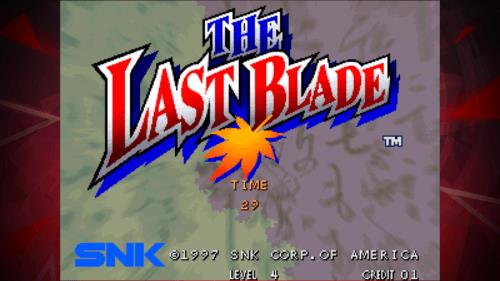 THE LAST BLADE ACA NEOGEO Capture d'écran 0