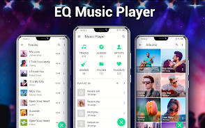 Music Player - MP3 Player & EQ Ảnh chụp màn hình 1