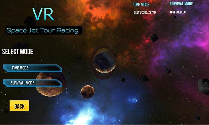 Jet space tunnel race VR Screenshot 2