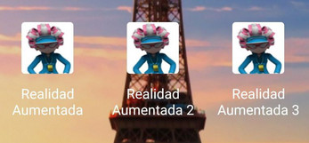 Realidad Aumentada App Android Captura de pantalla 2