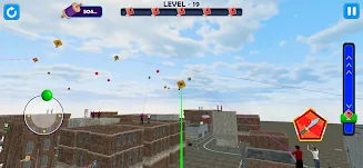 Indian Kite Flying 3D 스크린샷 0