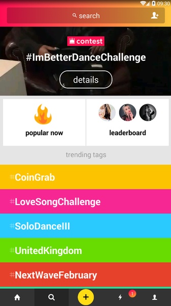 musical.ly Lite Tangkapan skrin 1