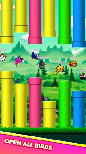 Pájaros Juego: Pajaros Volando Captura de pantalla 3