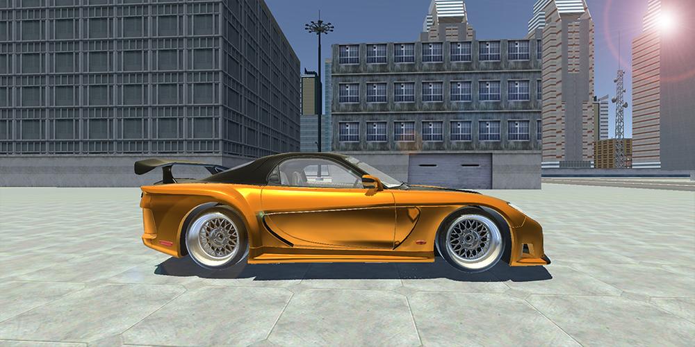 RX-7 VeilSide Drift Simulator Screenshot 2