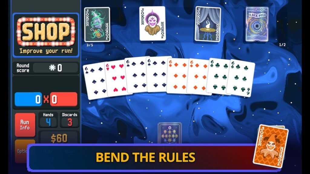 Quando o poker conhece o Solitaire, é chamado Balatro! Agora fora no Android