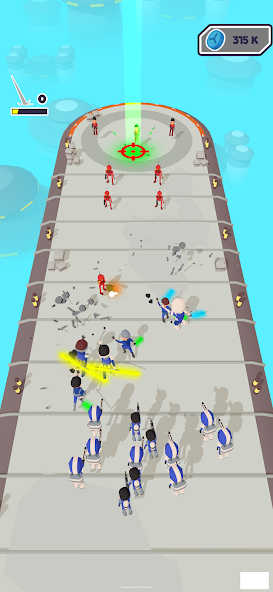 Space Army: Universe Clash Mod Tangkapan skrin 2