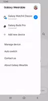 Galaxy Wearable (Gear Manager) スクリーンショット 1