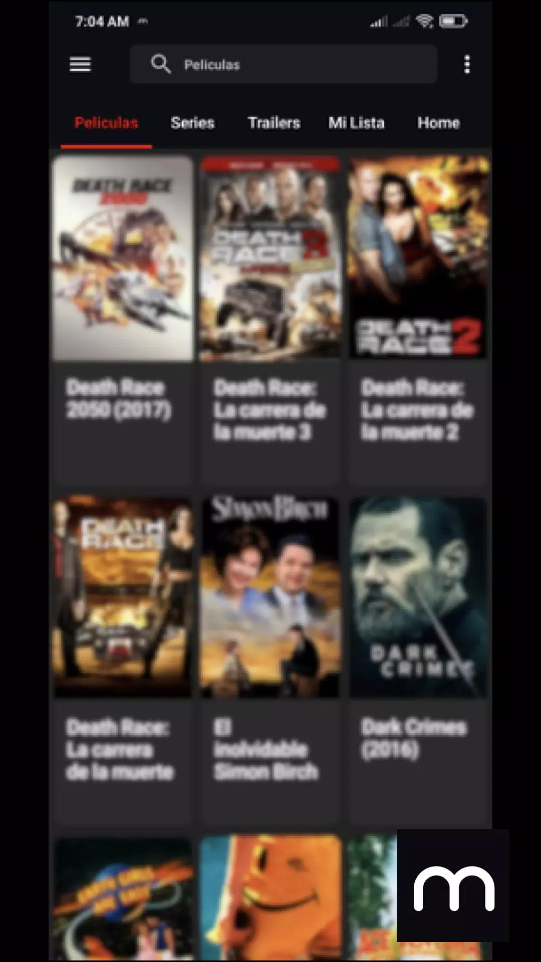 Movidy: Peliculas y Series Gratis Capture d'écran 1