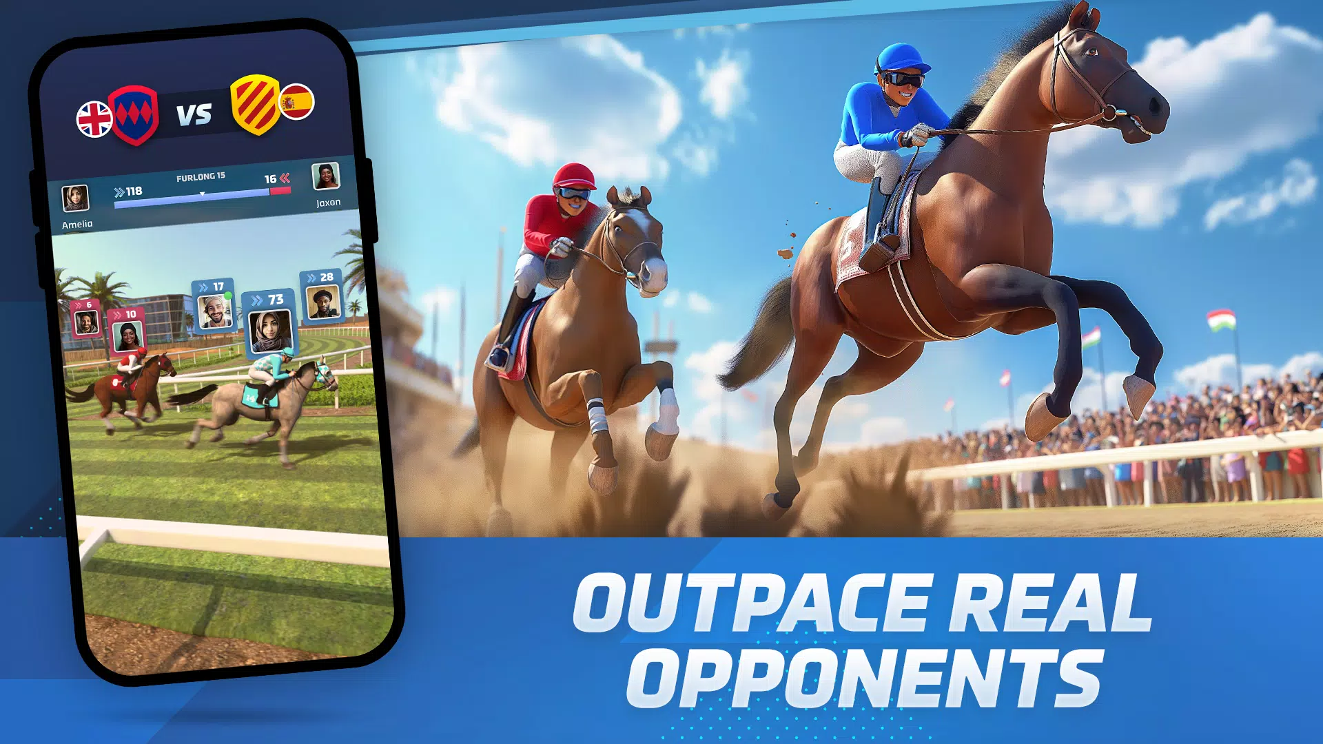 Horse Racing Rivals ဖန်သားပြင်ဓာတ်ပုံ 2