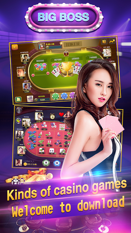 Big Boss Online-free poker app(baccarat,blackjack) スクリーンショット 2