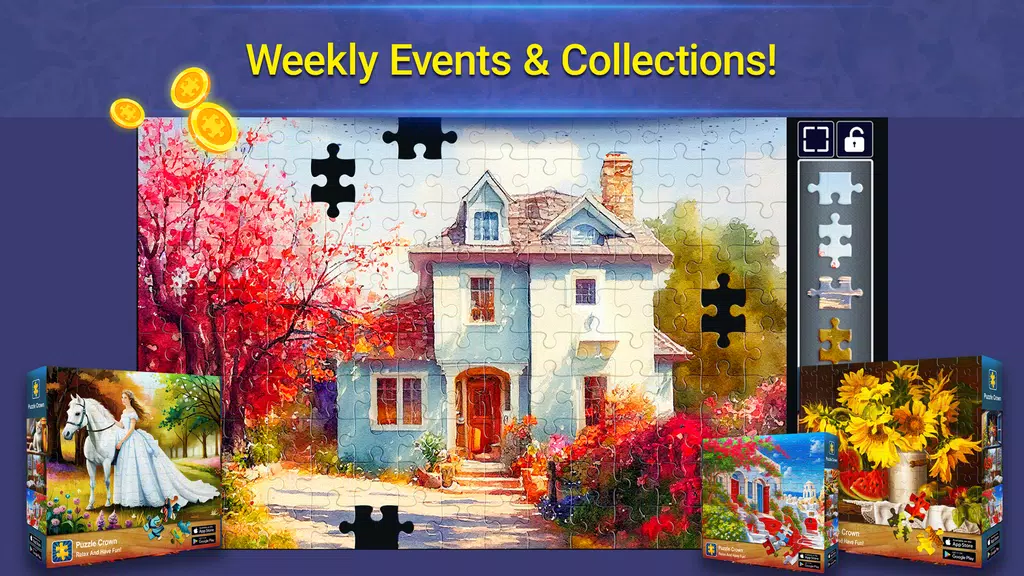 Jigsaw Puzzles Crown: HD Games Ekran Görüntüsü 2