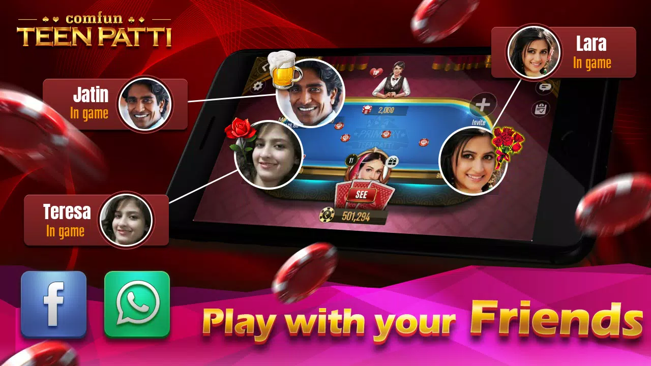 Teen Patti Comfun Card Online Tangkapan skrin 0